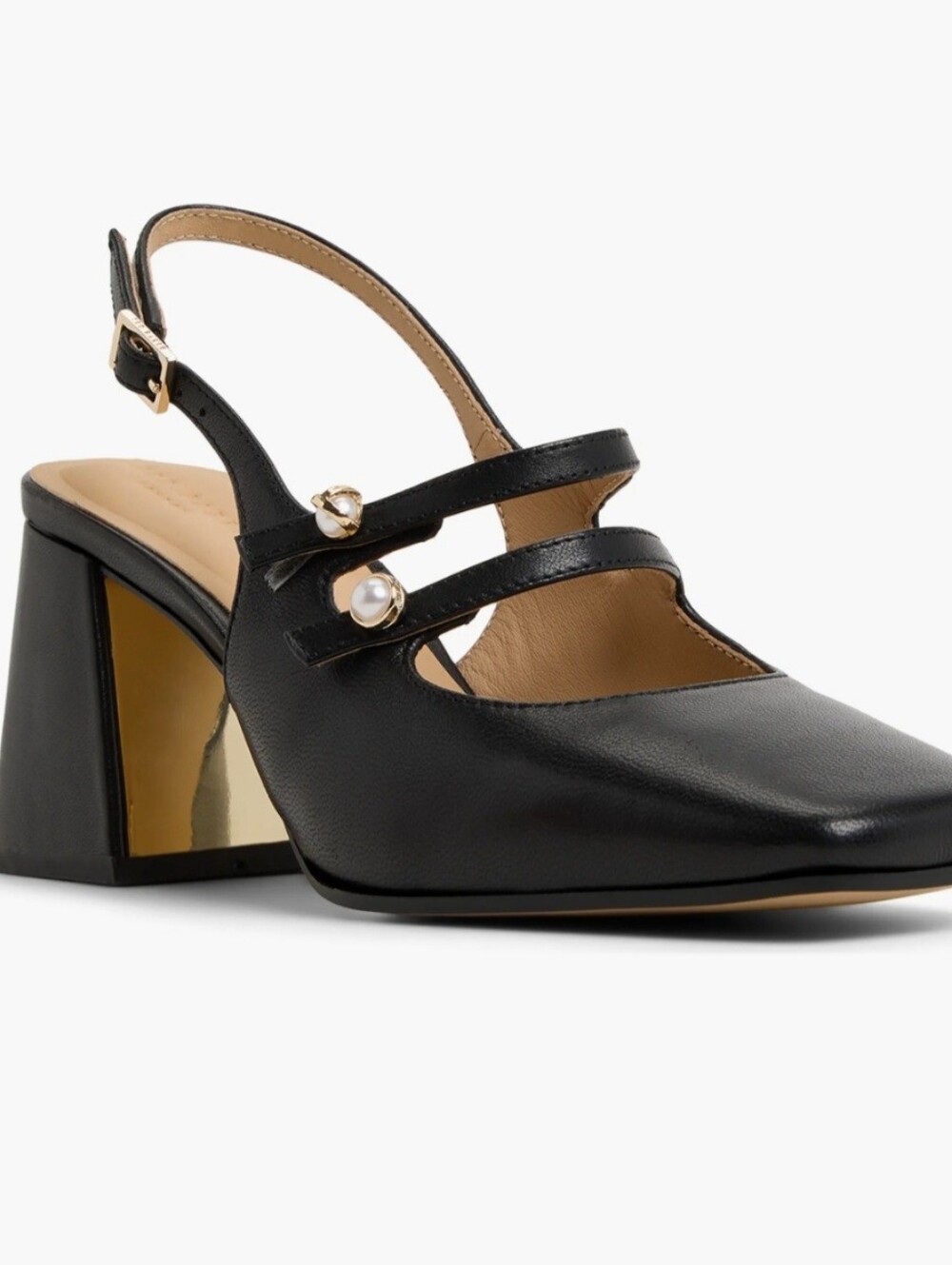 Ted Baker Black Eleanor Slingback Mary Jane Pump